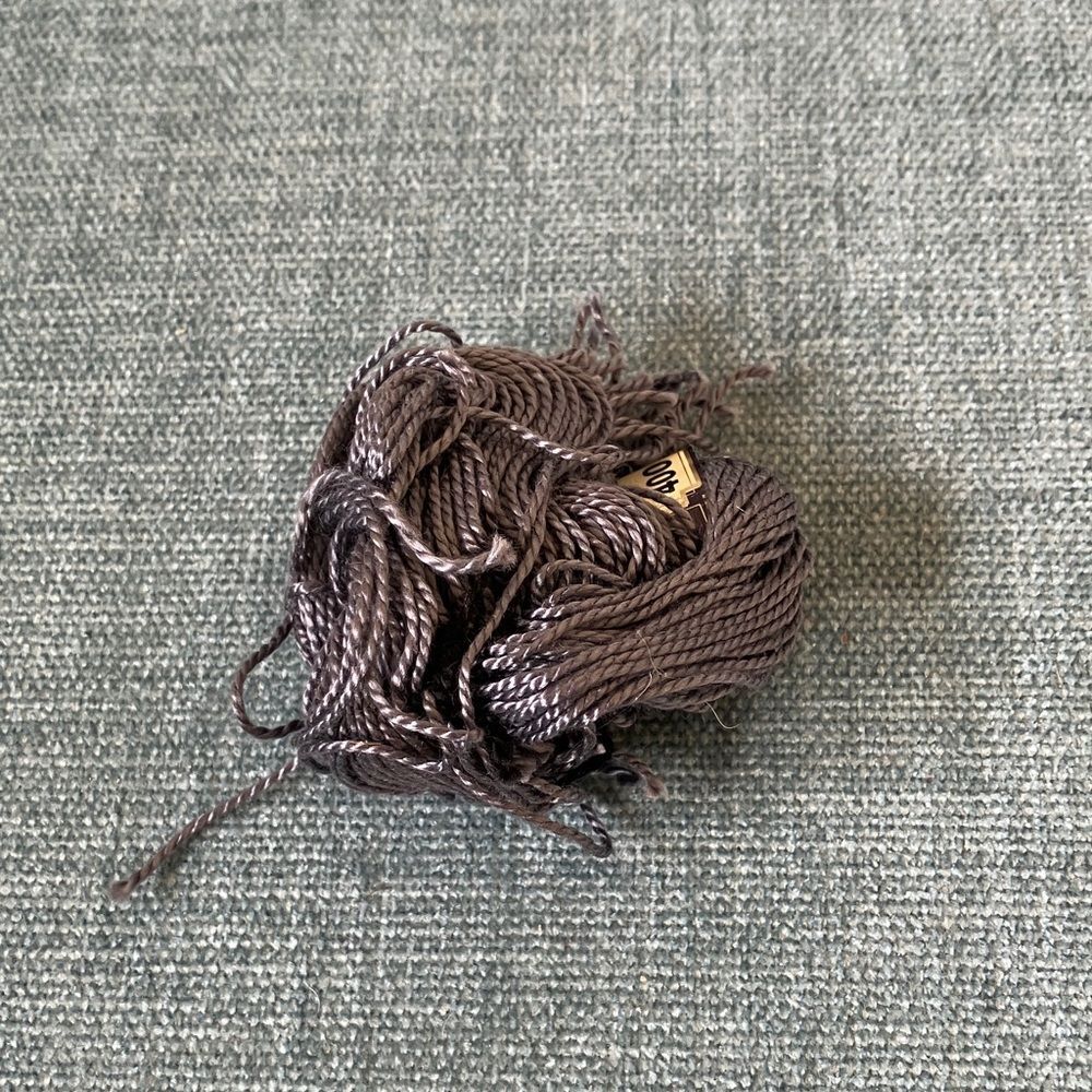 Blue Needlepoint Thread Yarn